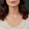 Trinity Knot Necklace - Gold Plated by Solvar Jewelry S4995