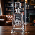 Irish Coat of Arms Tequila & Liquor Decanter