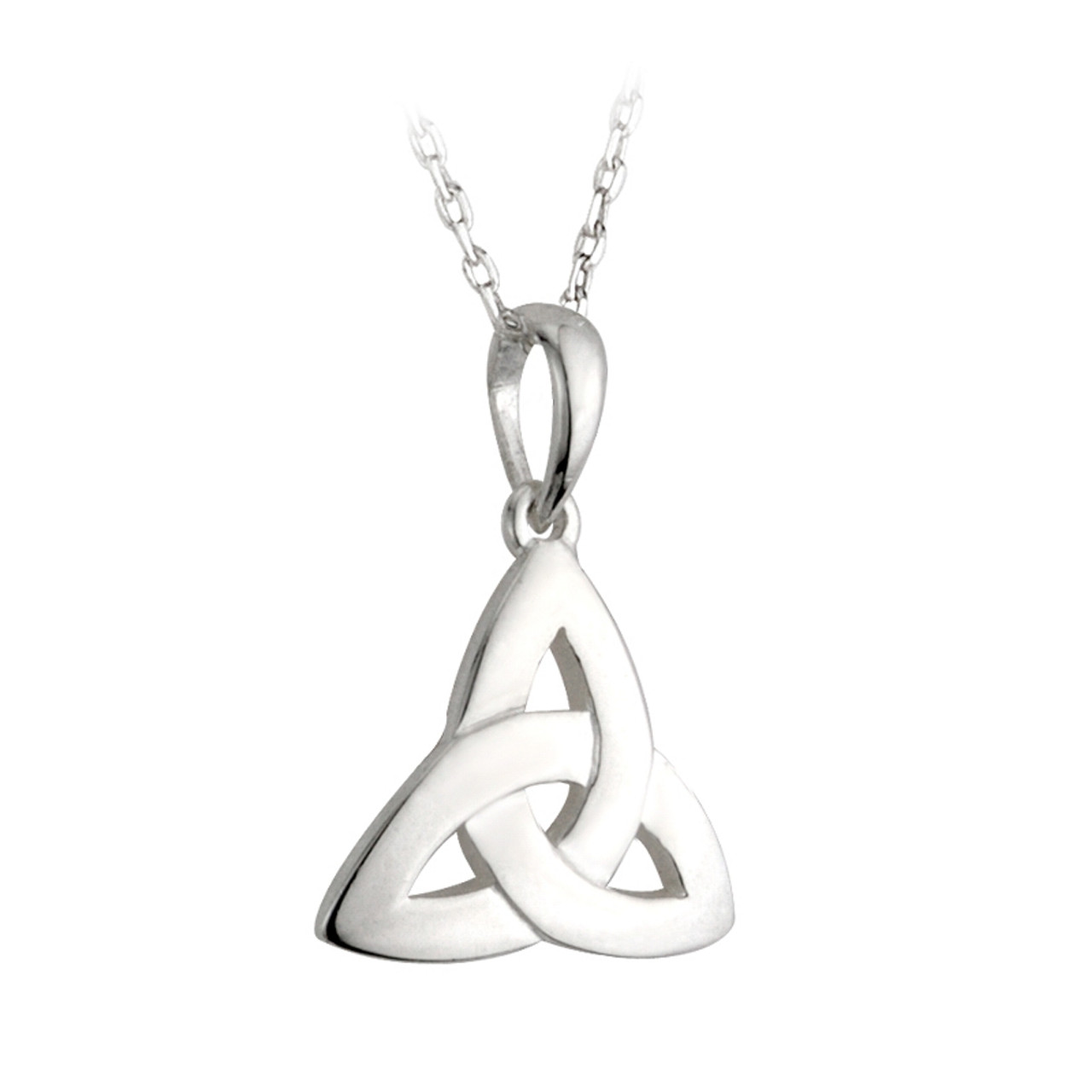 Sterling silver celtic knot necklace – Spirit Elements Ltd