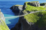 Carrick-A-Rede Rope Bridge - County Antrim, Northern Ireland