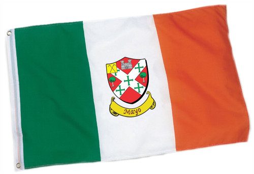 Ireland County coat of arms Flag - 3'x5' feet | Irish Rose Gifts