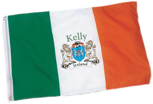 Heavy Duty Outdoor Irish Coat of Arms Ireland Flag (3 Sizes: Small, Medium, Large) The Irish Rose Gifts