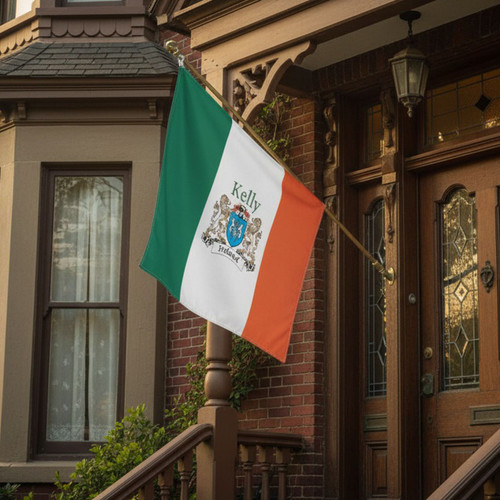Heavy Duty Outdoor Irish Coat of Arms Ireland Flag Heavy Duty Outdoor Irish Coat of Arms Ireland Flag