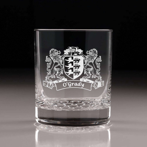 Irish Coat of Arms Nob Hill Tumblers - Set of 4 The Irish Rose Gifts