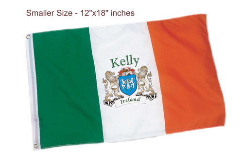 Irish Coat of Arms Ireland Flag(Small) - 12"x18" inches Heavy Duty Outdoor Flag The Irish Rose Gifts