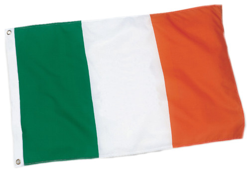 Ireland Flag blank 3' x 5' feet Heavy Duty Outdoor | Irish Rose Gifts