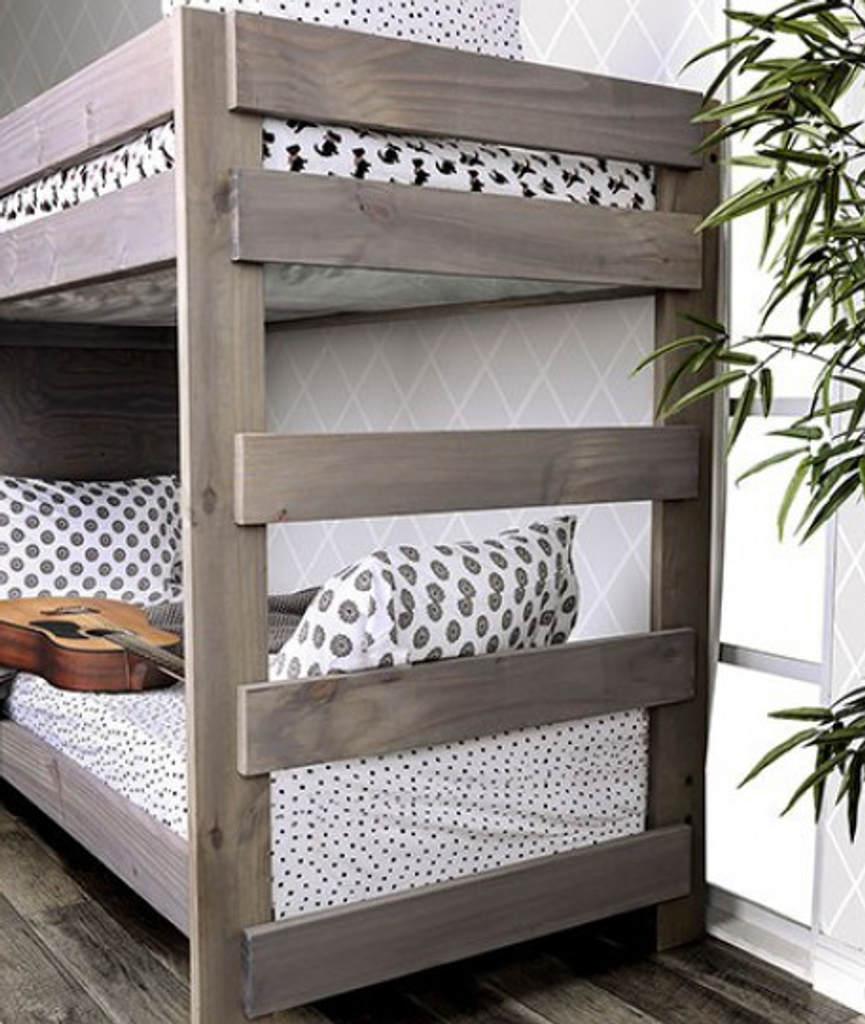 alimi twin over twin bunk bed