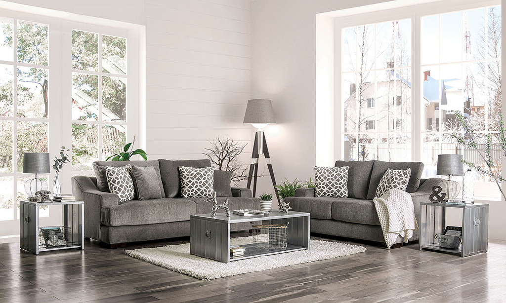 Gray living shop room sets