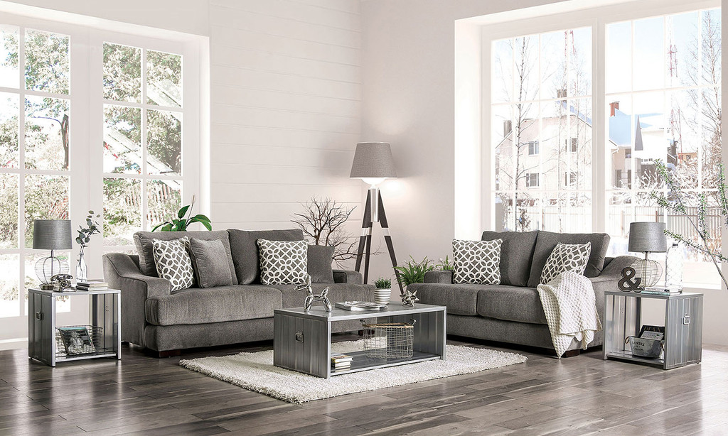 The Adrian Gray Living Room Collection