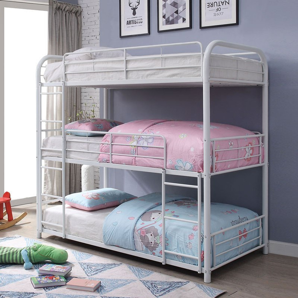 triple full bunk bed