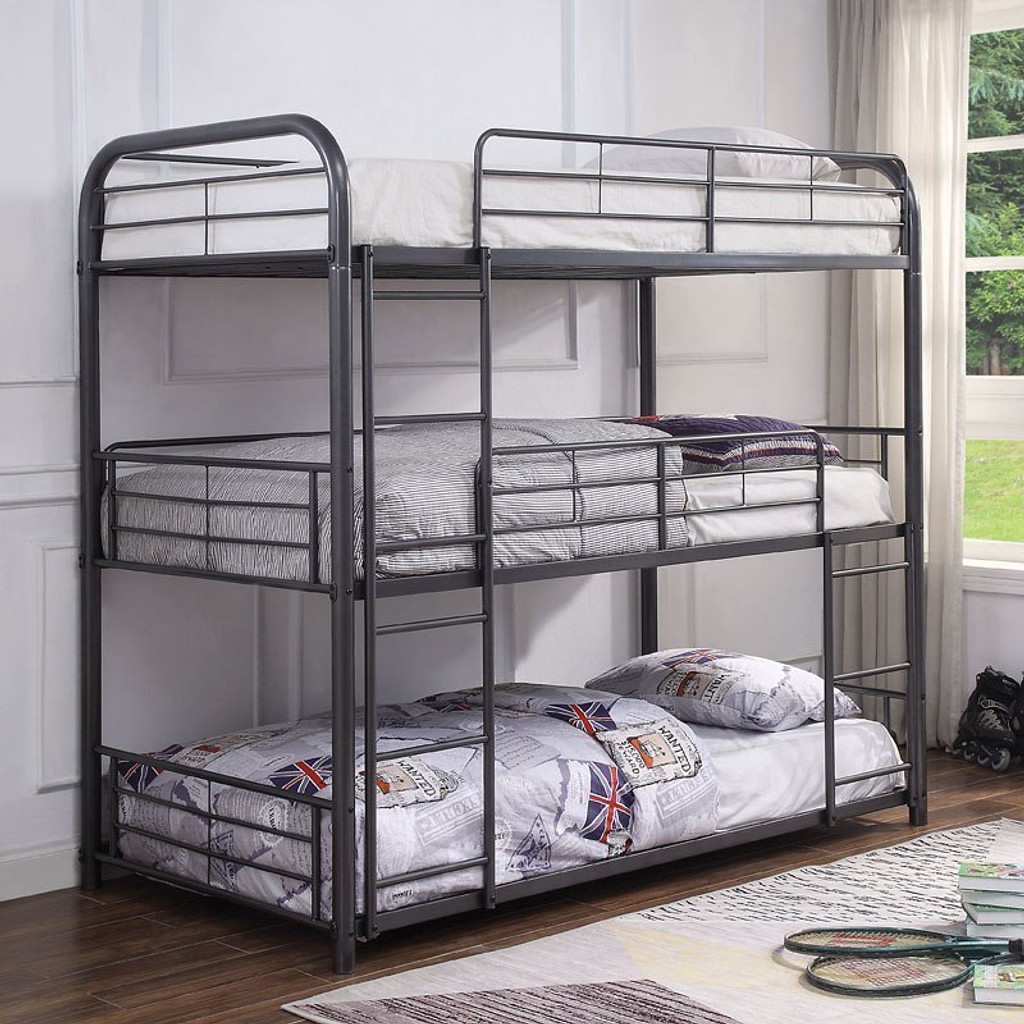 triple full bunk bed