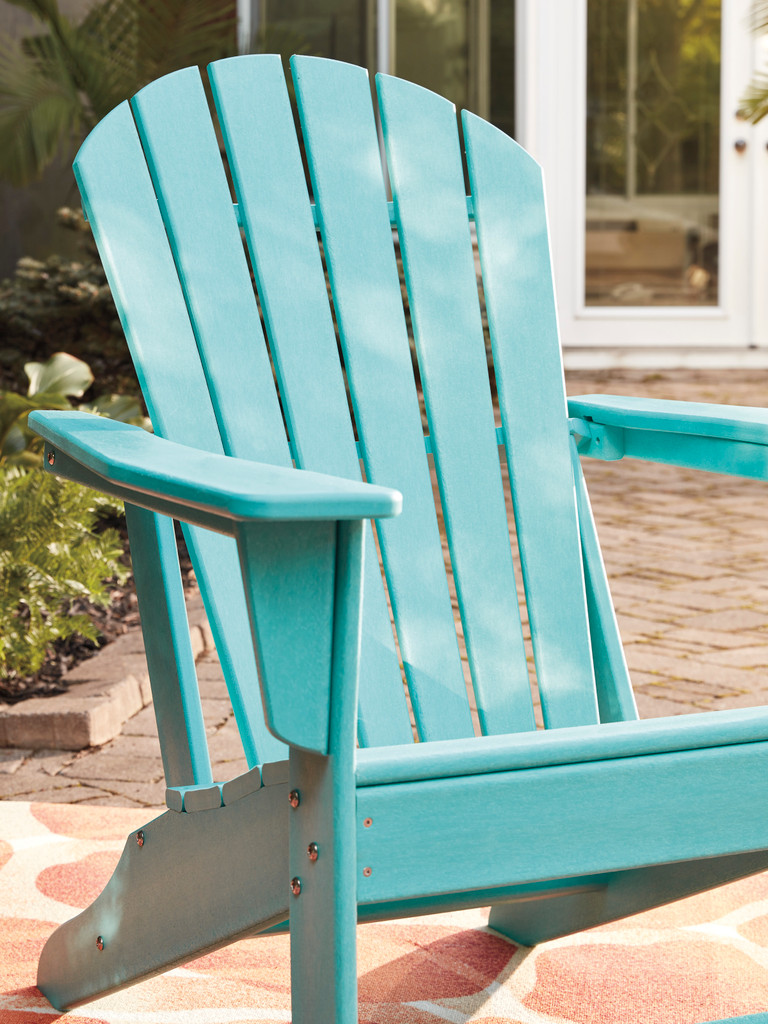 The Sundown Treasure Turquoise 2pc Patio Chair & Table 