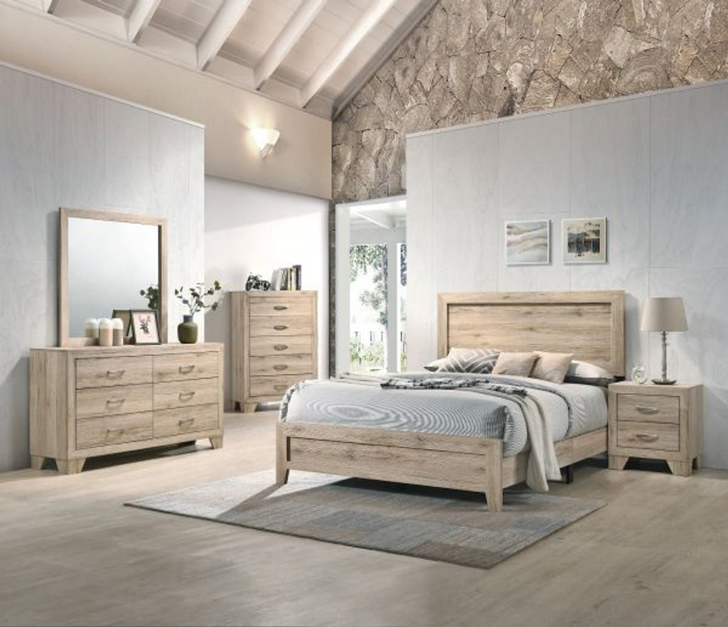 The Miquell Natural Bedroom Collection
