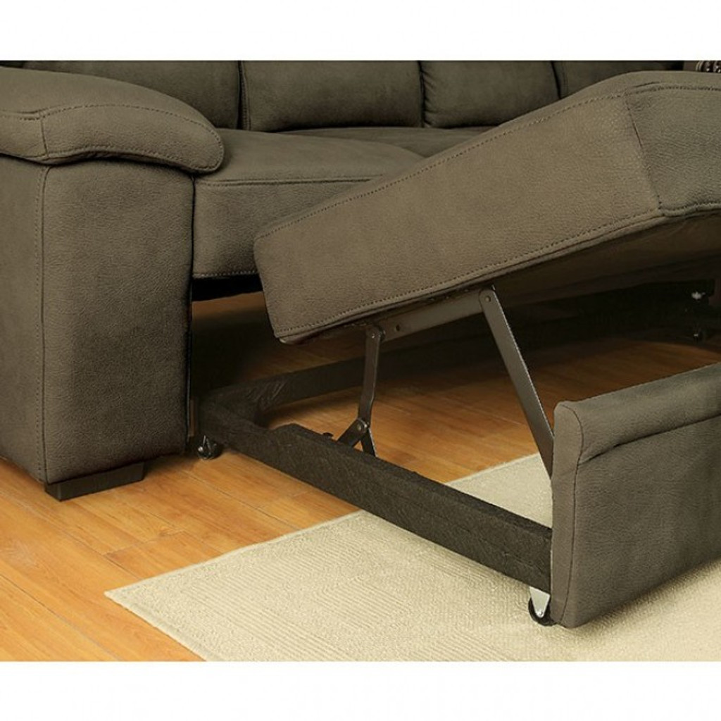 The Alcester Earth Sleeper Storage Sectional