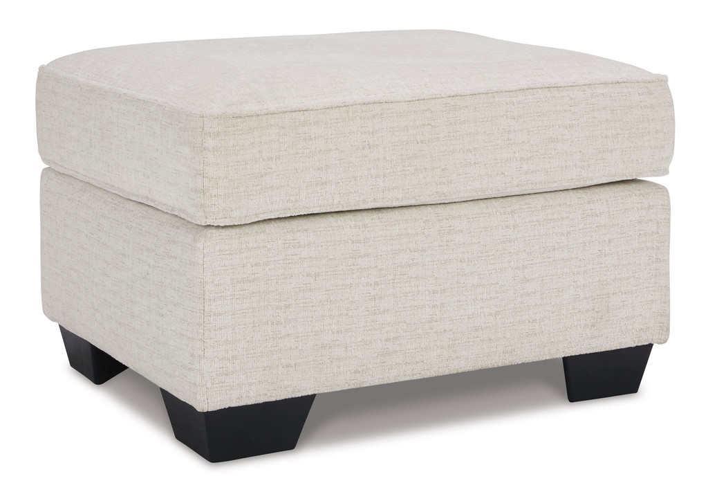 The Cashton Snow Collection Ottoman