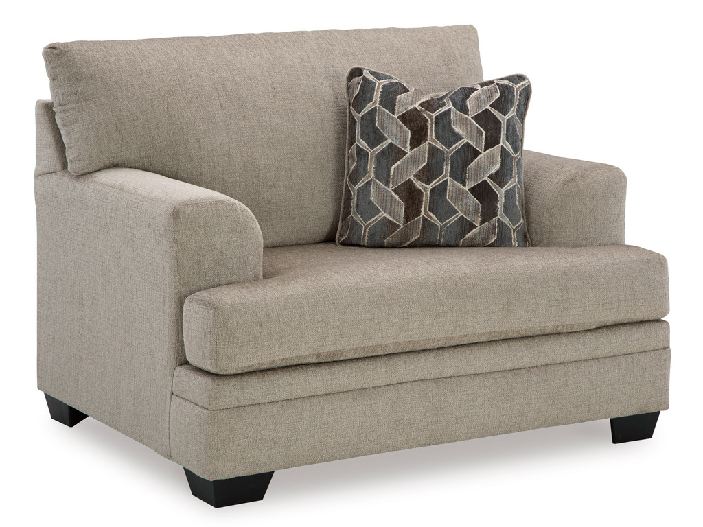 The Stonemeade Taupe Collection Chair and a Half