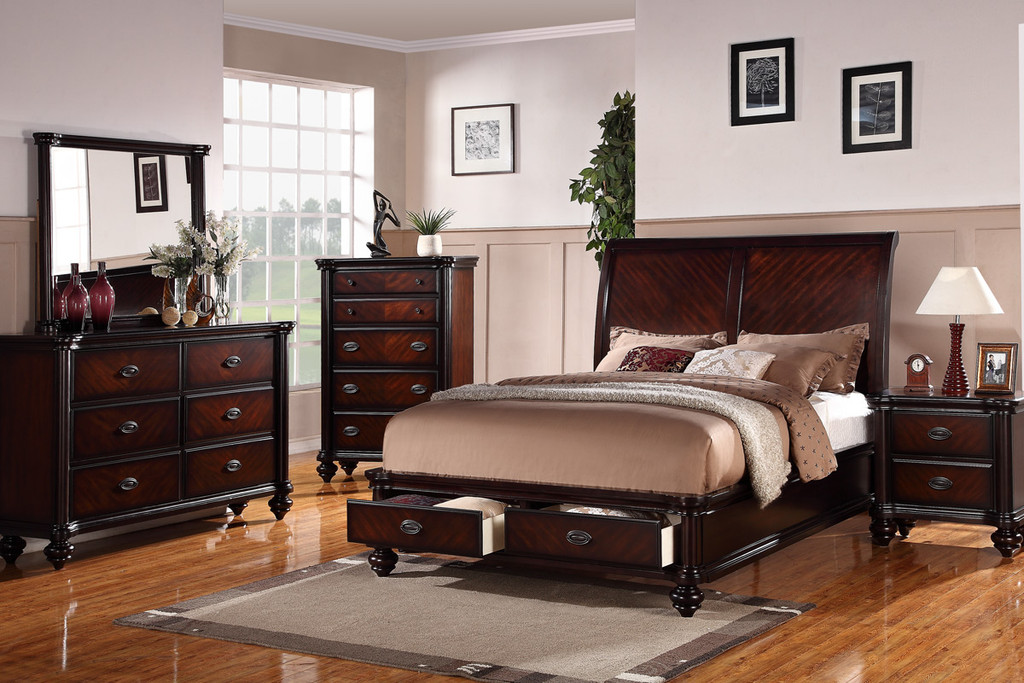 The 7pc Natalie bedroom collection - Miami Direct Furniture