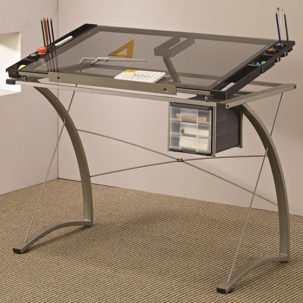The Artist Drafting Table Desk Miami Direct Furniture
