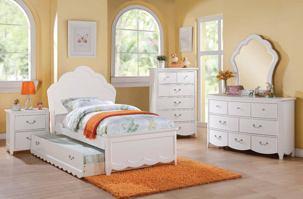 The Cecilie Youth Bedroom Student Desk Miami Direct Furniture