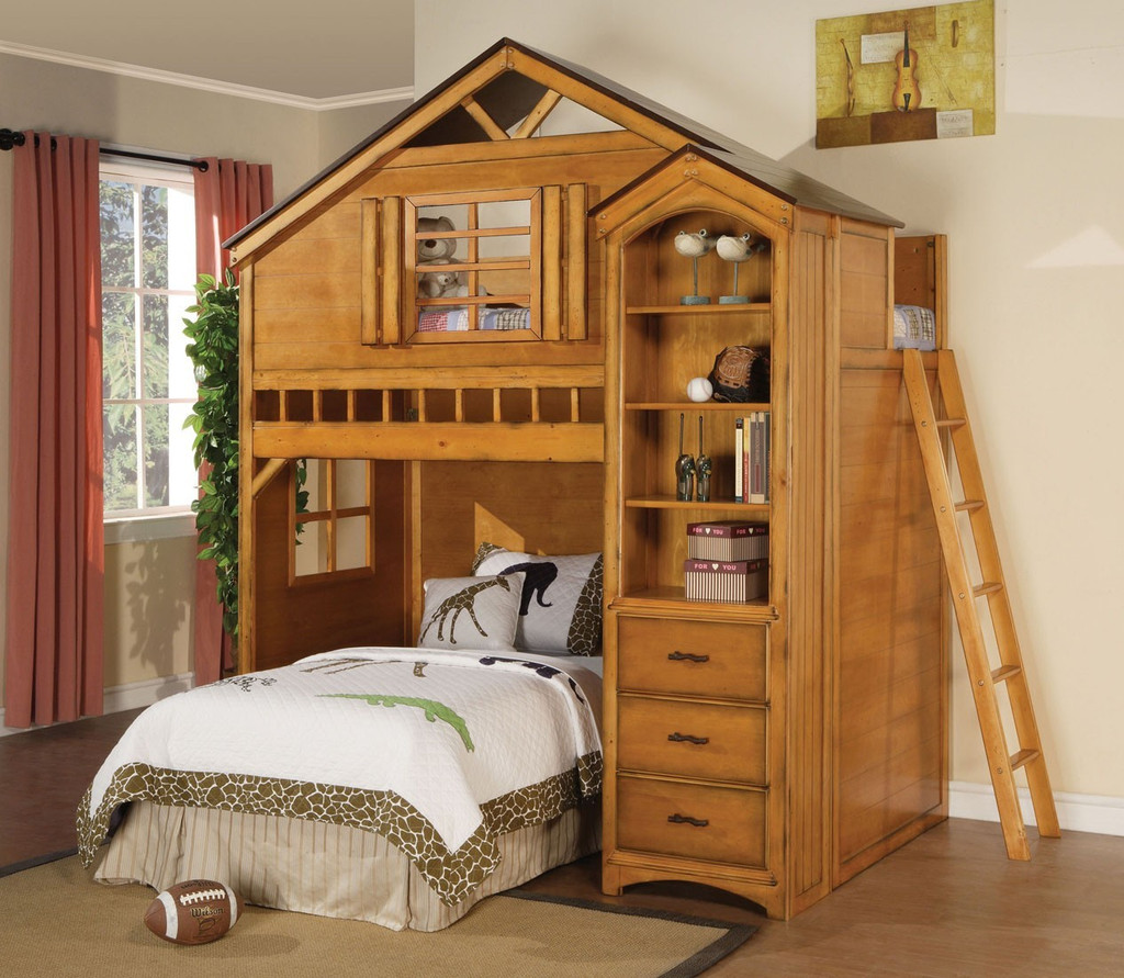 treehouse loft bed