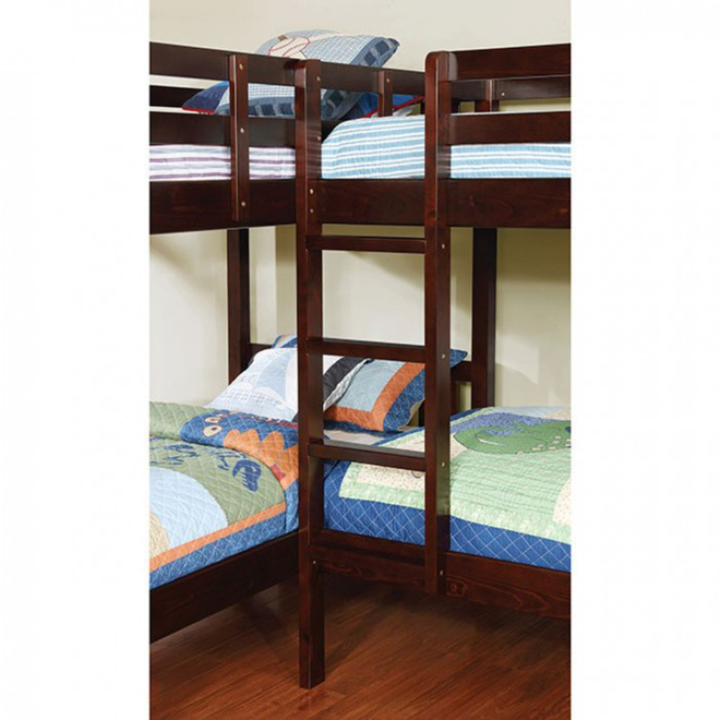 quadruple bunk bed with trundle