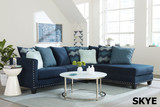 Skye sectional- Tropical Dist