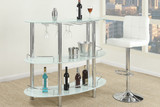 The Moderna White Bar Stand