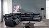 The Braylee Dark Navy Reclining Sectional