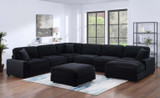 The Viana Black Deluxe Sectional 