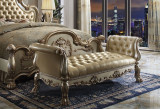 The Gold Patina Royal Bedroom Bench