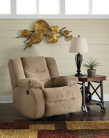 The Tulen Mocha Rocker Recliner