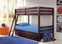 The Halanton Twin/Twin Bunk With Storage