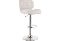 The Lizzo White Adjustable Barstools