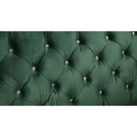 The Iberis Green Velvet Living Collection