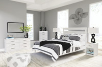 The Flannia White Queen Bedroom Collection