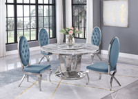 The Christiana Navy Blue Dining Collection