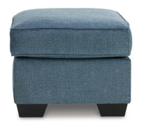 The Cashton Blue Collection Ottoman