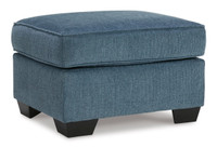 The Cashton Blue Collection Ottoman