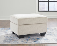 The Cashton Snow Collection Ottoman