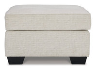 The Cashton Snow Collection Ottoman