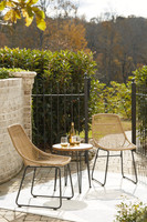 The Coral Sand Outdoor Chairs with Table Set