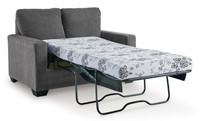 The Rannis Pewter Twin Sofa Sleeper