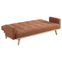 The Kourtney Terracotta Convertible Sofa