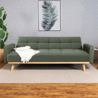 The Kourtney Sage Convertible Sofa