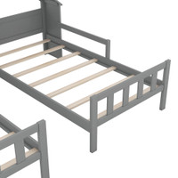 The Double Twin Size House Bed Collection