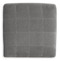 The Marleton Grey Collection Oversized Accent Ottoman