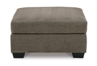 The Mahoney Chocolate Oversized Accent Ottoman