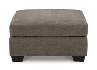 The Mahoney Chocolate Oversized Accent Ottoman