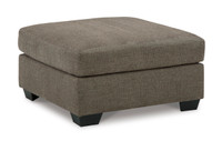 The Mahoney Chocolate Oversized Accent Ottoman