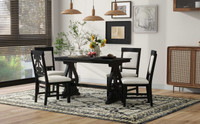 The Dianici Black 5pc Dining Collection